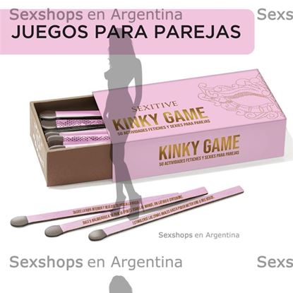 Kinky Game juego de 50 actividades sexuales para pareja